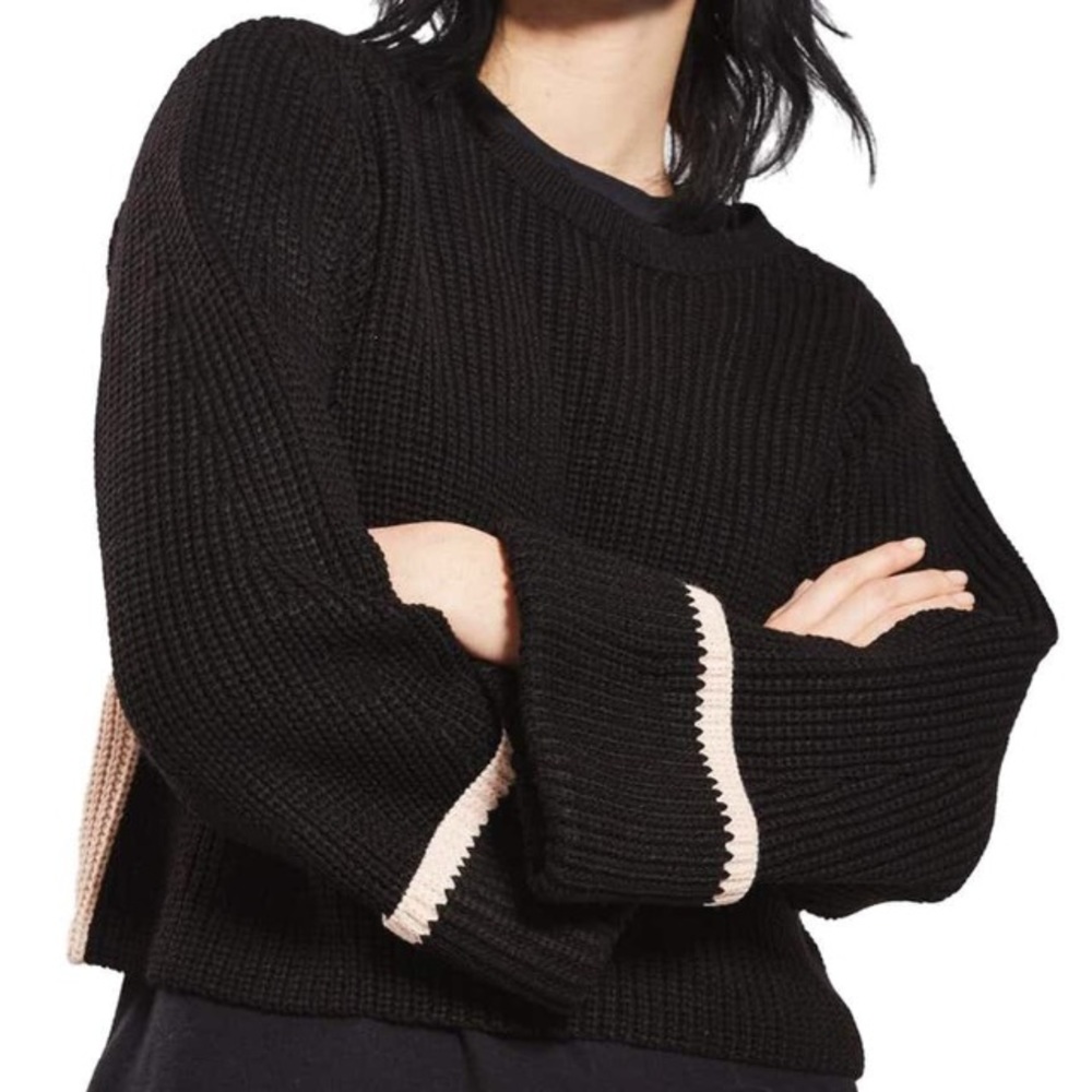 Topshop Two Tone Sweater